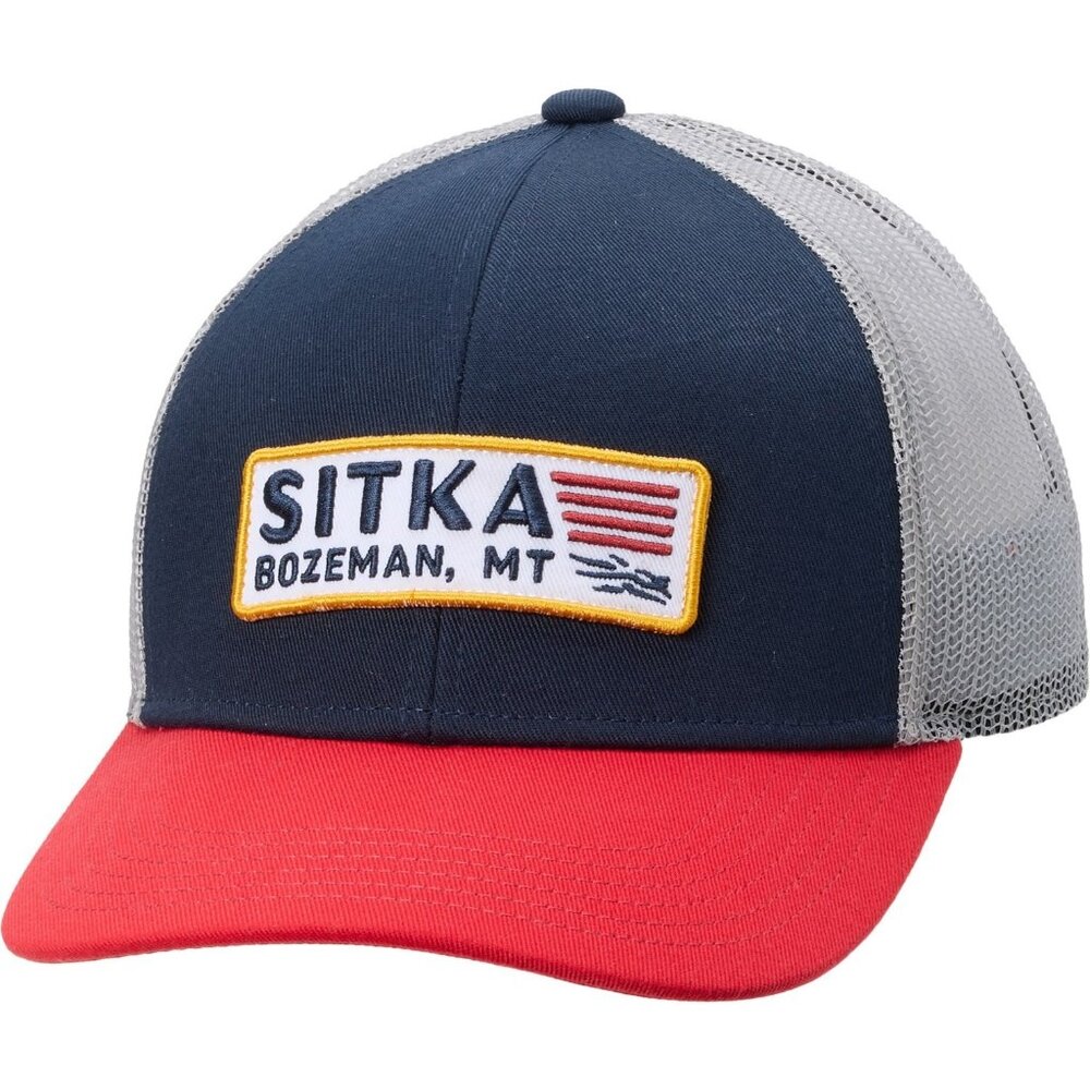 SITKA Hunting Patriot Bozeman Mid Pro Trucker Hat/Cap NEW
